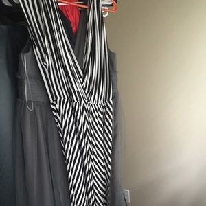 J crew chevron kimono sleeve maxi.  Size L