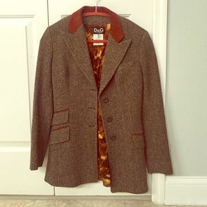 Authentic Dolce & Gabana tweed blazer!