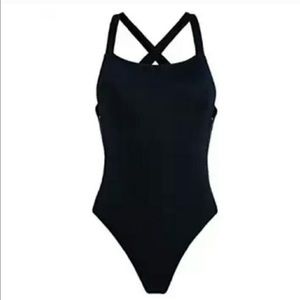 Black bathing suit
