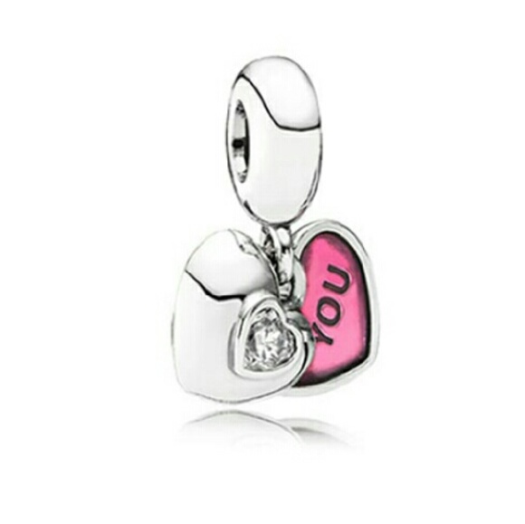 Pandora me + you charm