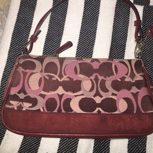 Coach signature purse
