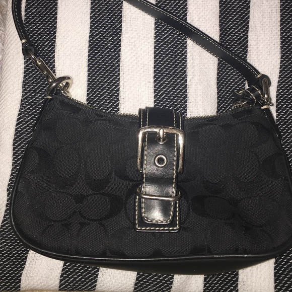 Coach black purse