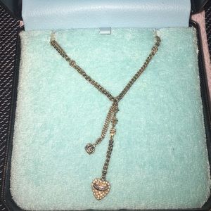 Juicy couture heart necklace