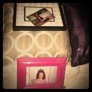 Two picture frames for girls rooms