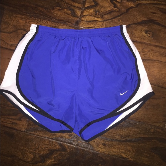 blue nike shorts