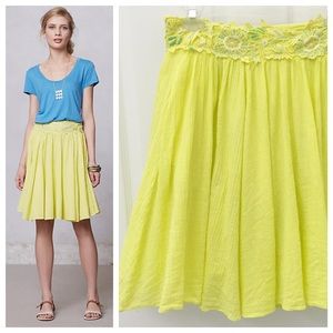Anthropologie Stellina Skirt