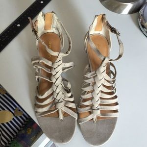 Tan Suede sandals