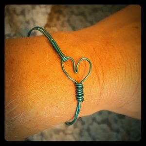 Wire bracelet handmade
