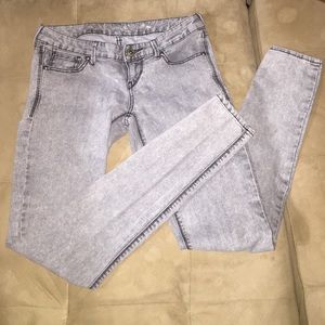 Express Slim Fit Ultra Low Rise Jean Legging