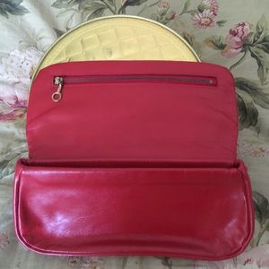 Buttery soft vintage leather clutch