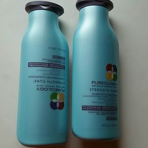 PUREOLOGY STRENGTH CURE shampoo and cond.