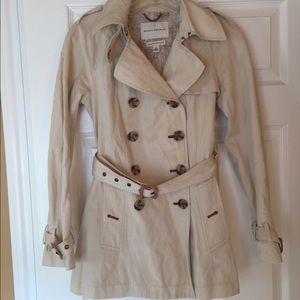 Banana Republic trench coat.