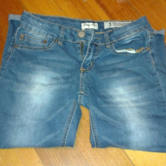 Jean capri pants