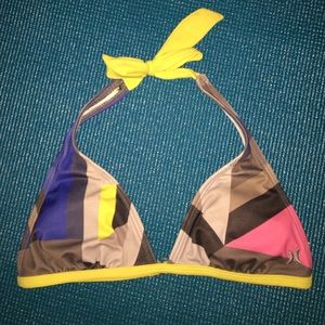 Hurley halter swimsuit top