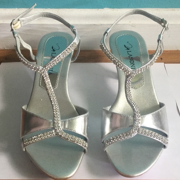Silver heels