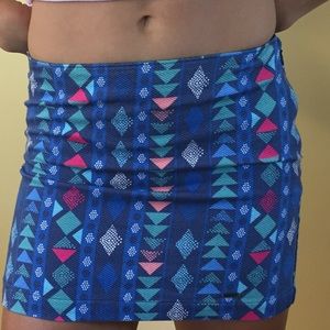 Hollister patterned pencil skirt