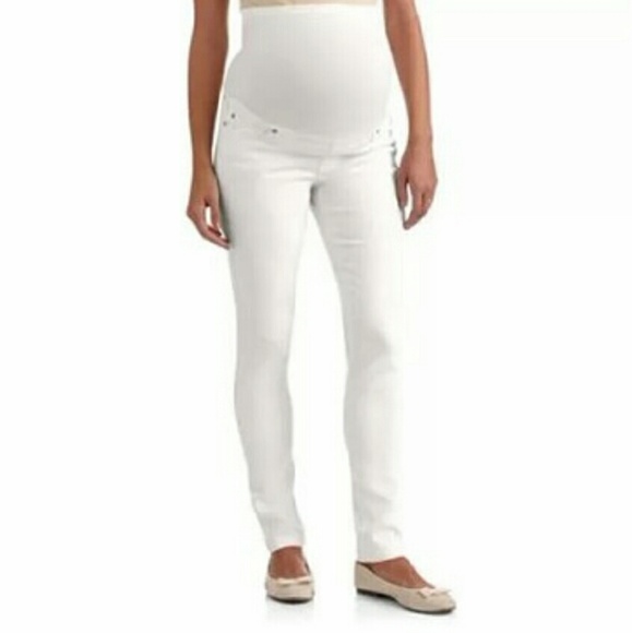 Planet motherhood white skinny jean