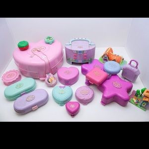 Polly pocket case lot (no figures)