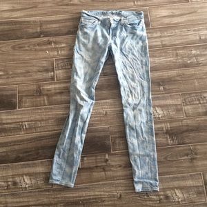 7 for all mankind patterned jeans