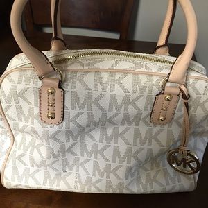 Leather Michael Kors bag
