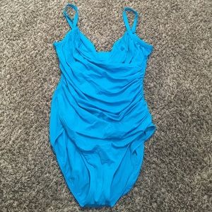 Blue one piece