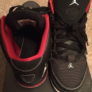 Jordan's red & black. Size 6y