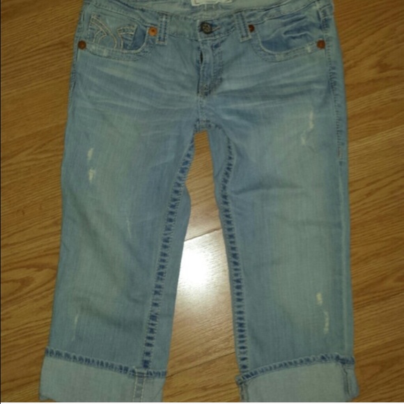 Big star cropped jeans