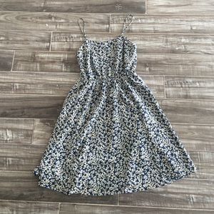 J Crew floral midi dress