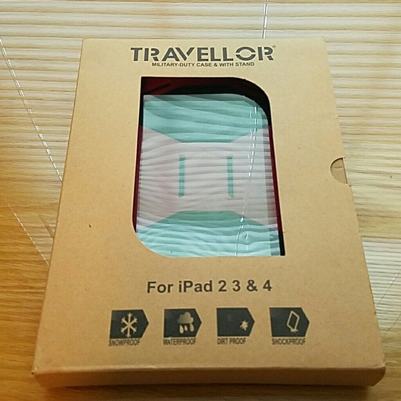 Snow, water, dirt, and shock proof case for iPad