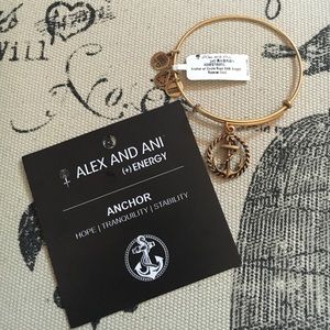 Alex & Ani "Anchor" Bangle