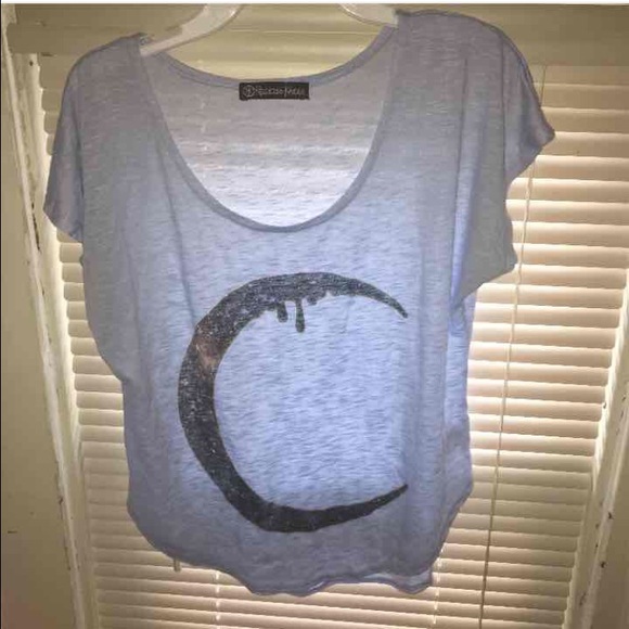 Tumblr Off Shoulder Tee