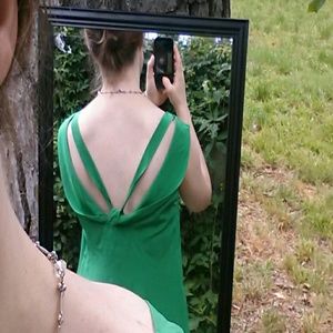 Anthro Green Maeve Blouse