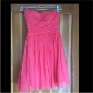 Pink party dress
