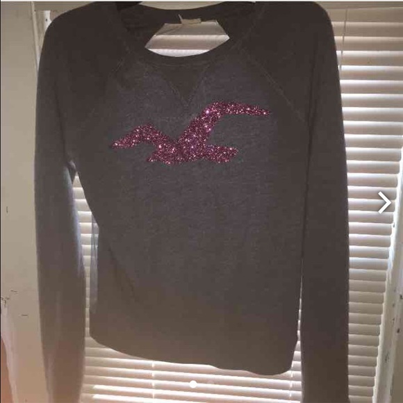 Women's Open Back Hollister Pullover