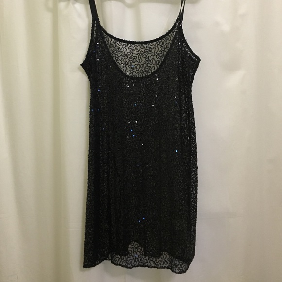Free People Sequin Slip Dress