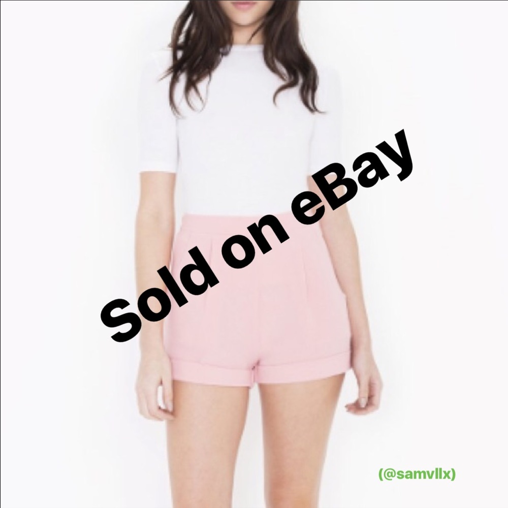 American Apparel Crepe Cuff Short