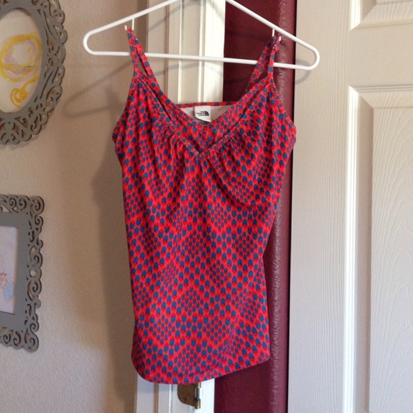 The North Face shelf bra tank top