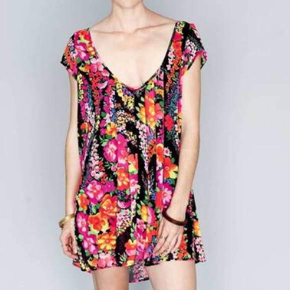 Zozi Babydoll Fluorescent Floral - Picture 4 of 4