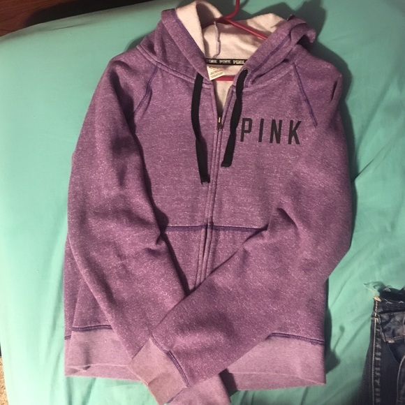 VS Pink zip up jacket