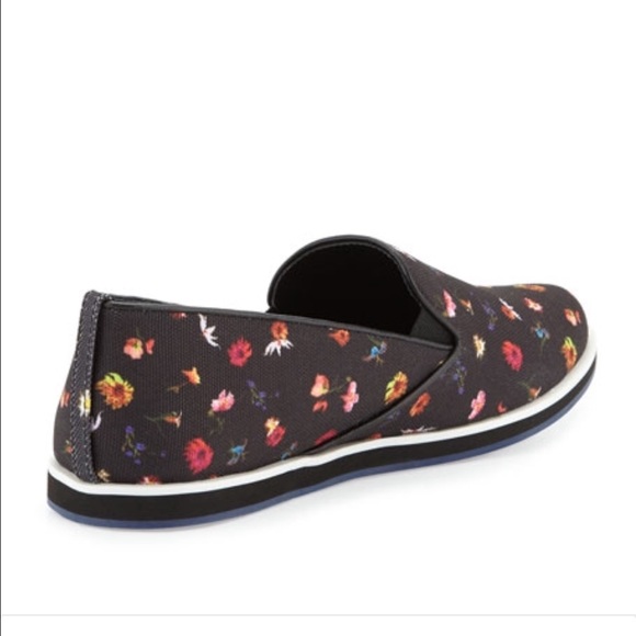 ✨HP✨Rebecca Minkoff Floral Canvas Slip Ons - Picture 2 of 4