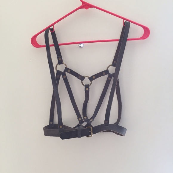 FREE PEOPLE LEATHER HARNESS
