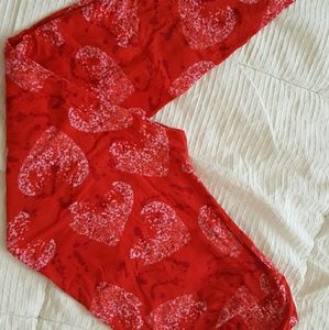 LuLaRoe Valentine's Day Leggings OS