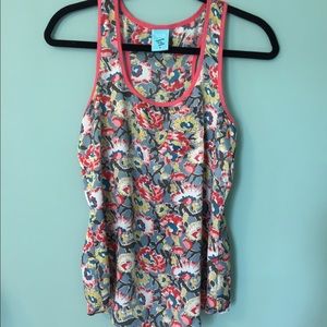 Hip floral top from Nordstrom