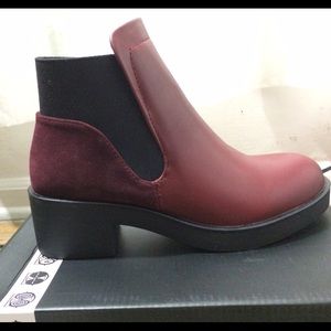Maroon Ankle Boots!