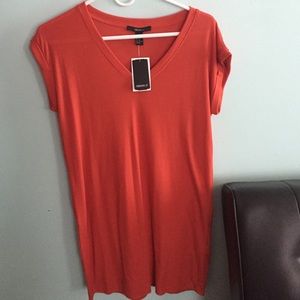 Forever 21 Orange TShirt dress