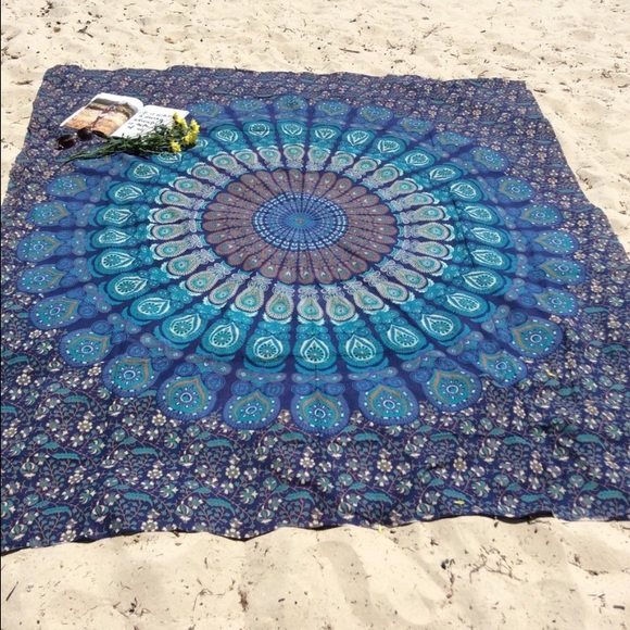 Boho Medallion Tapestry - Picture 3 of 3