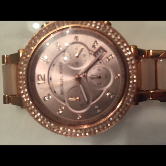 Michael Kors Rose Gold Watch
