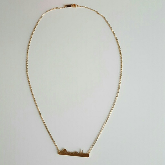 San Francisco the City Skyline Necklace - Picture 2 of 4