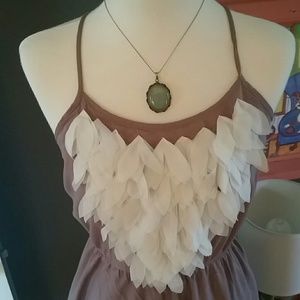 Bundle! Flutter Mini Dress & Sheer Back Shift Dres