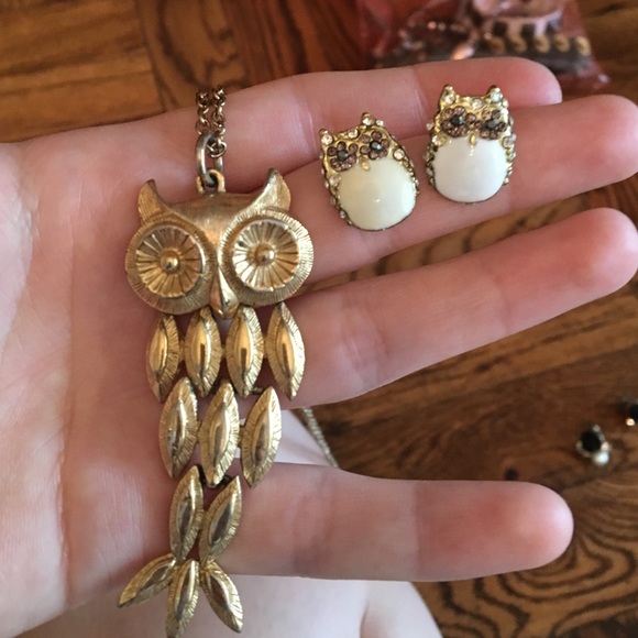 Owl Lovers jewelry set